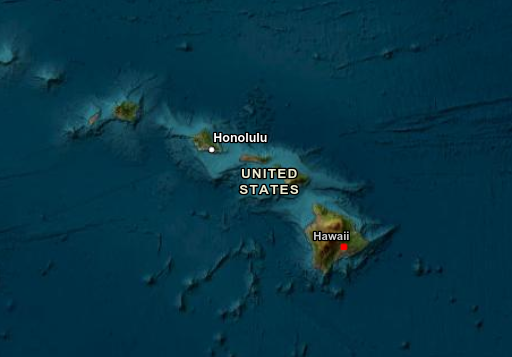 Current Hawaii Fire Map