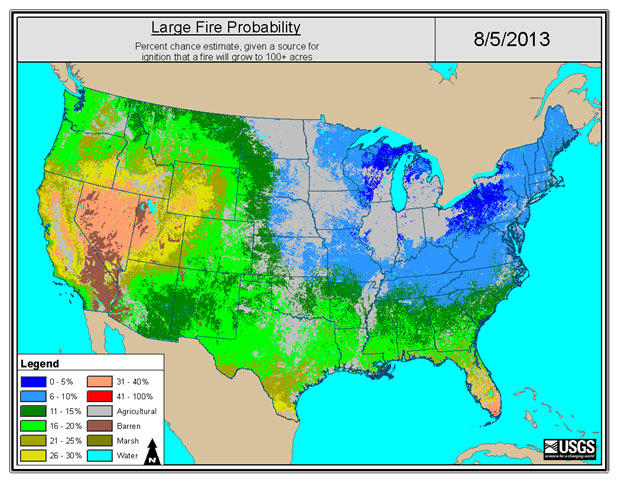 United States Current Weather Conditions Map Thumbnail