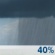 Sunday: Scattered showers and thunderstorms. Some of the storms could produce heavy rainfall.  Partly sunny, with a high near 86. Breezy, with an east northeast wind 9 to 17 mph, with gusts as high as 24 mph.  Chance of precipitation is 40%. New rainfall amounts of less than a tenth of an inch, except higher amounts possible in thunderstorms. 