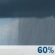 Tuesday: A chance of showers and thunderstorms, then showers likely and possibly a thunderstorm after 2pm.  Mostly cloudy, with a high near 86. Southwest wind around 10 mph.  Chance of precipitation is 60%.