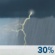 Today: A 30 percent chance of showers and thunderstorms, mainly after 1pm.  Mostly cloudy, with a high near 78. East wind around 10 mph. 