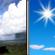 Monday: A slight chance of showers before noon.  Mostly sunny, with a high near 66.