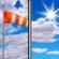 Monday: Partly sunny, with a high near 71. Breezy. 