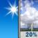 Sunday: A 20 percent chance of showers and thunderstorms after noon.  Increasing clouds, with a high near 76. West northwest wind 5 to 7 mph. 