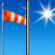 Monday: Sunny, with a high near 94. Breezy. 