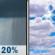 Tuesday: A 20 percent chance of showers before 10am.  Partly sunny, with a high near 41. West wind around 10 mph. 