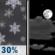Tonight: Scattered snow showers, mainly between 7pm and 8pm. Some thunder is also possible.  Mostly cloudy, then gradually becoming mostly clear, with a low around 32. West northwest wind 5 to 10 mph, with gusts as high as 20 mph.  Chance of precipitation is 30%. New snow accumulation of less than a half inch possible. 