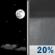 Wednesday Night: A slight chance of showers between 3am and 4am.  Increasing clouds, with a low around 63. Breezy, with a south wind 15 to 20 mph, with gusts as high as 35 mph.  Chance of precipitation is 20%.