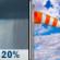 Thursday: Isolated showers before noon.  Partly sunny, with a high near 67. Breezy, with an east wind 14 to 18 mph, with gusts as high as 22 mph.  Chance of precipitation is 20%.