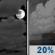 Friday Night: Isolated showers after midnight.  Partly cloudy, with a low around 60. North northeast wind 11 to 14 mph, with gusts as high as 18 mph.  Chance of precipitation is 20%.