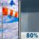 Washington's Birthday: Showers, mainly after 3pm.  High near 60. Windy, with a south wind 5 to 15 mph increasing to 15 to 25 mph in the afternoon. Winds could gust as high as 40 mph.  Chance of precipitation is 80%. New precipitation amounts between a tenth and quarter of an inch possible. 