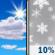 Wednesday: A 10 percent chance of snow showers after 5pm.  Increasing clouds, with a high near 49. West wind 8 to 18 mph. 