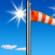 Today: Sunny and hot, with a high near 97. Breezy, with a west wind 5 to 10 mph increasing to 15 to 20 mph in the afternoon. Winds could gust as high as 30 mph. 