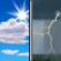 Friday: Showers and possibly a thunderstorm after noon.  Partly sunny, with a high near 84.