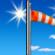 Tuesday: Sunny, with a high near 83. Breezy, with an east southeast wind 10 to 20 mph becoming southwest in the afternoon. Winds could gust as high as 35 mph. 