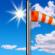 Tuesday: Mostly sunny, with a high near 82. Breezy. 
