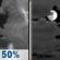 Friday Night: A 50 percent chance of showers and thunderstorms before midnight.  Mostly cloudy, with a low around 60. Southeast wind 5 to 10 mph becoming southwest after midnight. Winds could gust as high as 20 mph. 